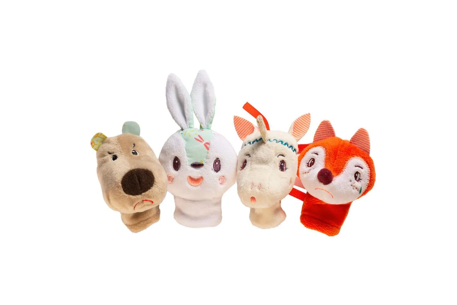 Lilliputiens - Las - Zestaw mini-pacynek na palce