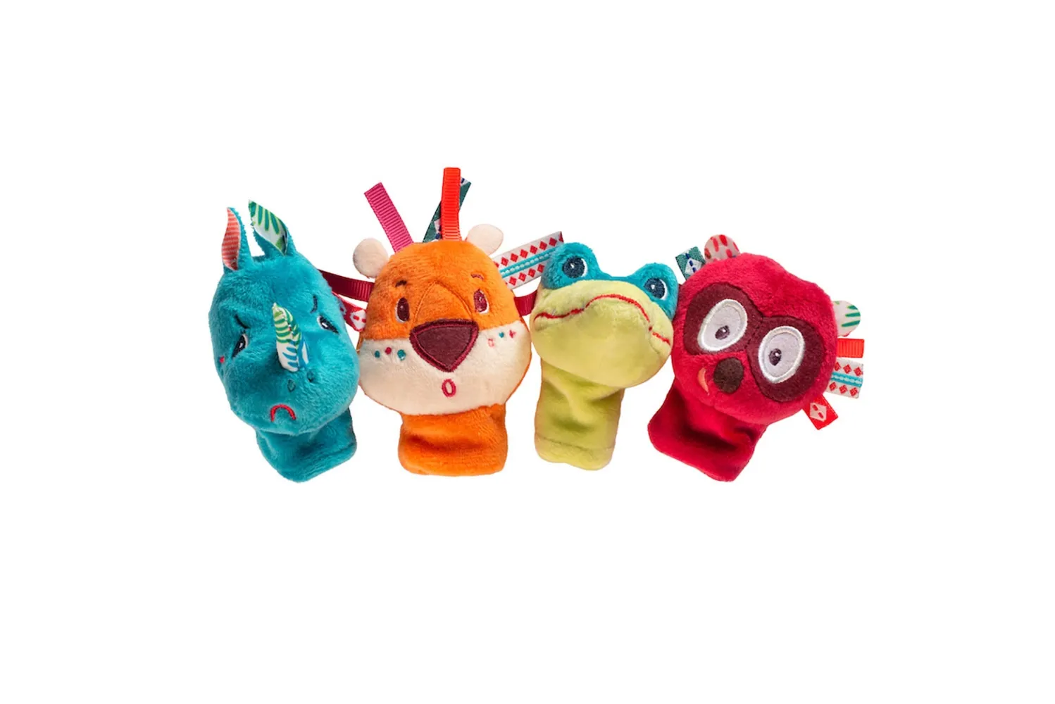 Lilliputiens - Dżungla - Zestaw mini-pacynek na palce