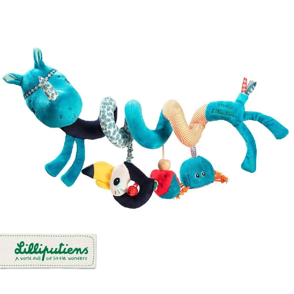 Lilliputiens - Nosorożec Marius - Wielofunkcyjna spirala do wózka