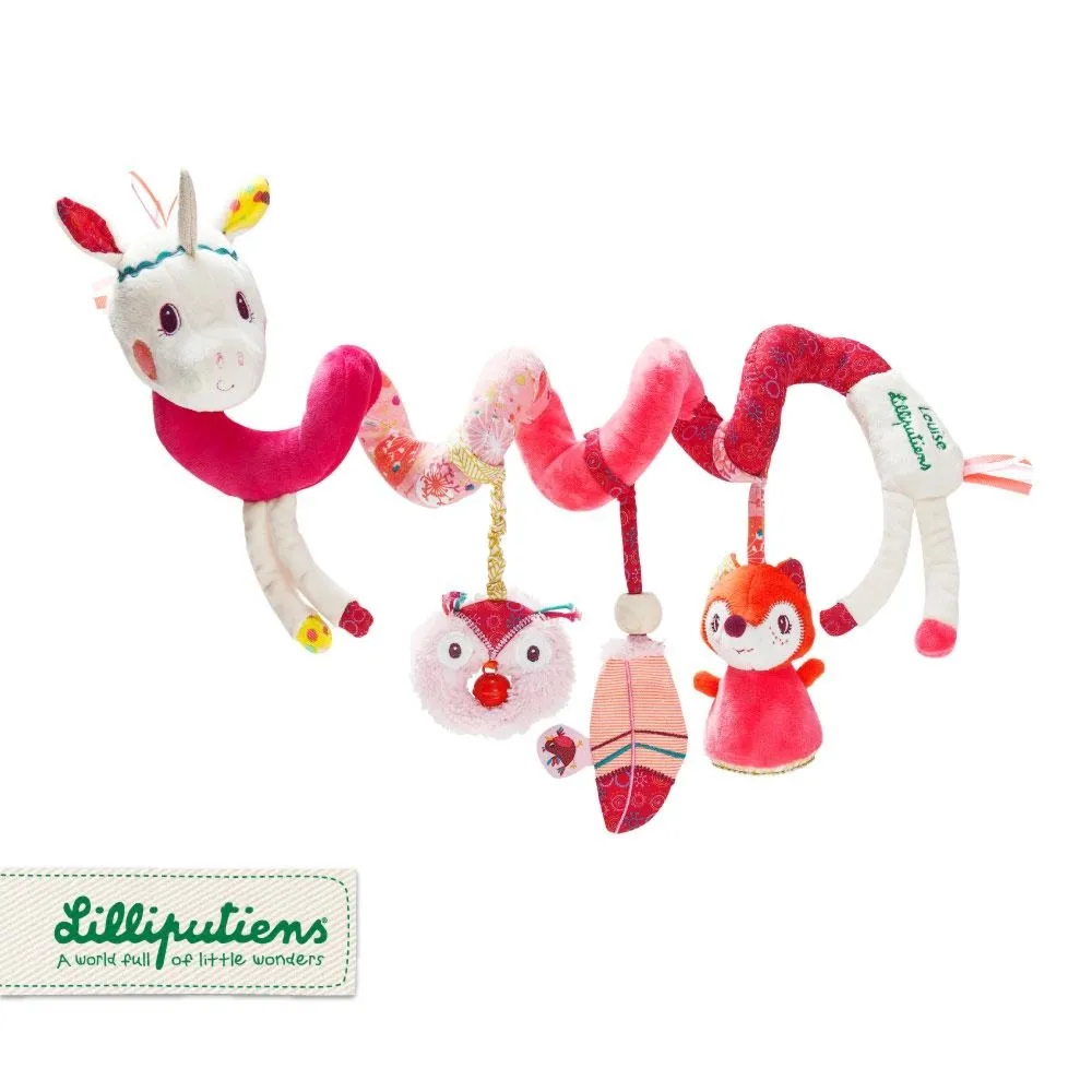 Lilliputiens - Jednorożec Louise - Wielofunkcyjna spirala do wózka