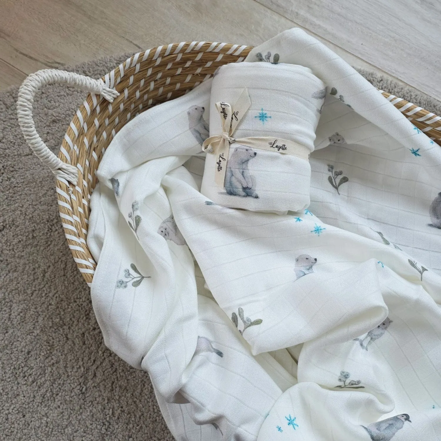 Otulacz/kocyk bambusowy GREENLAND