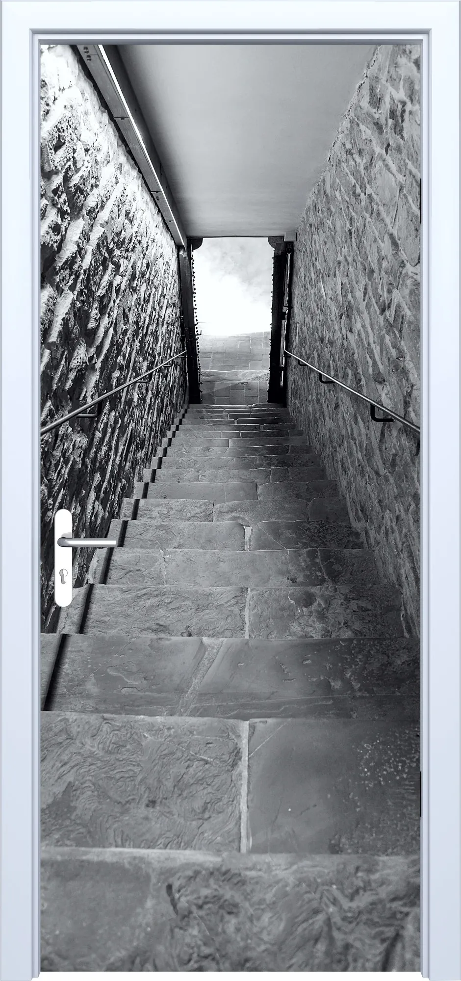 Fototapeta na drzwi schody 821