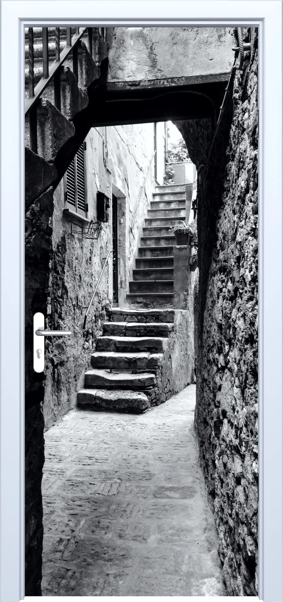 Fototapeta na drzwi schody 824