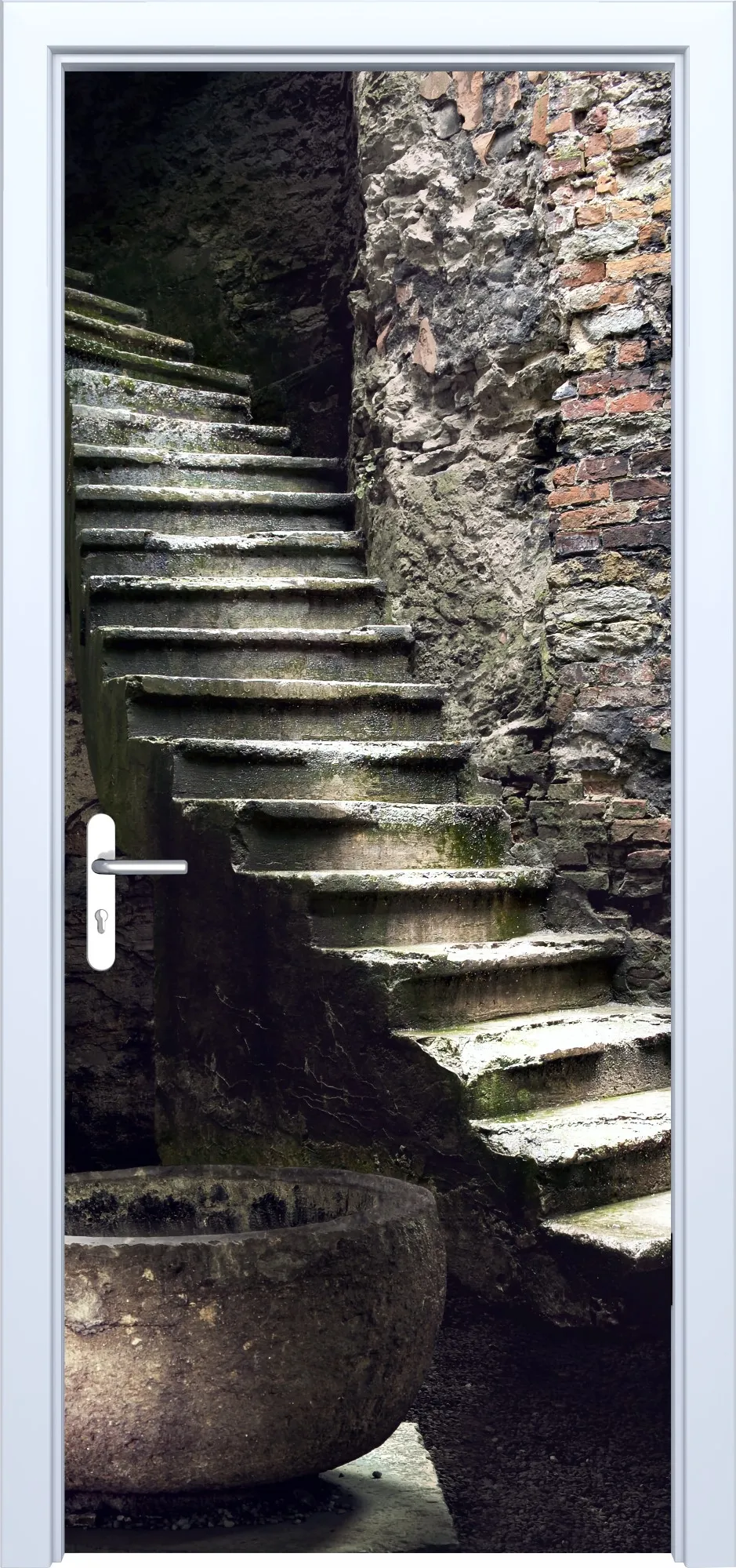 Fototapeta na drzwi schodki 829