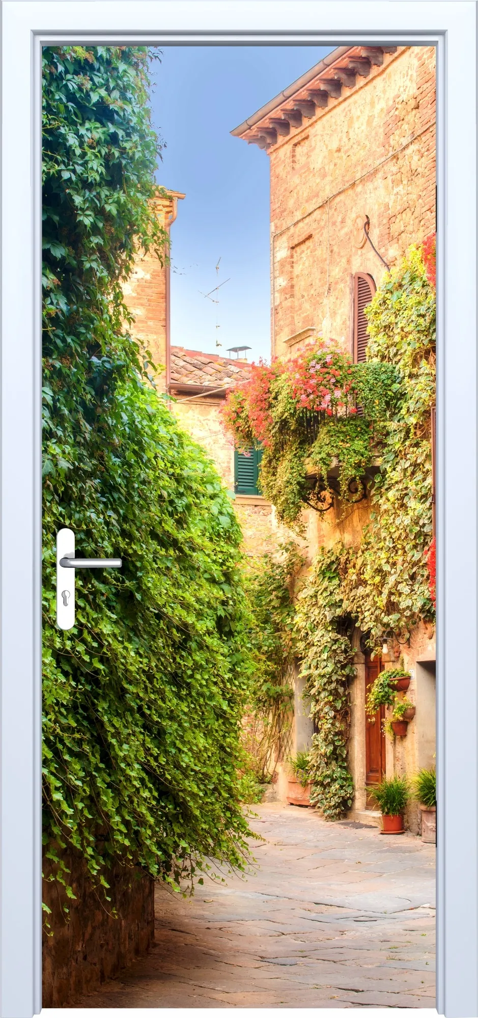 Fototapeta na drzwi uliczka 868