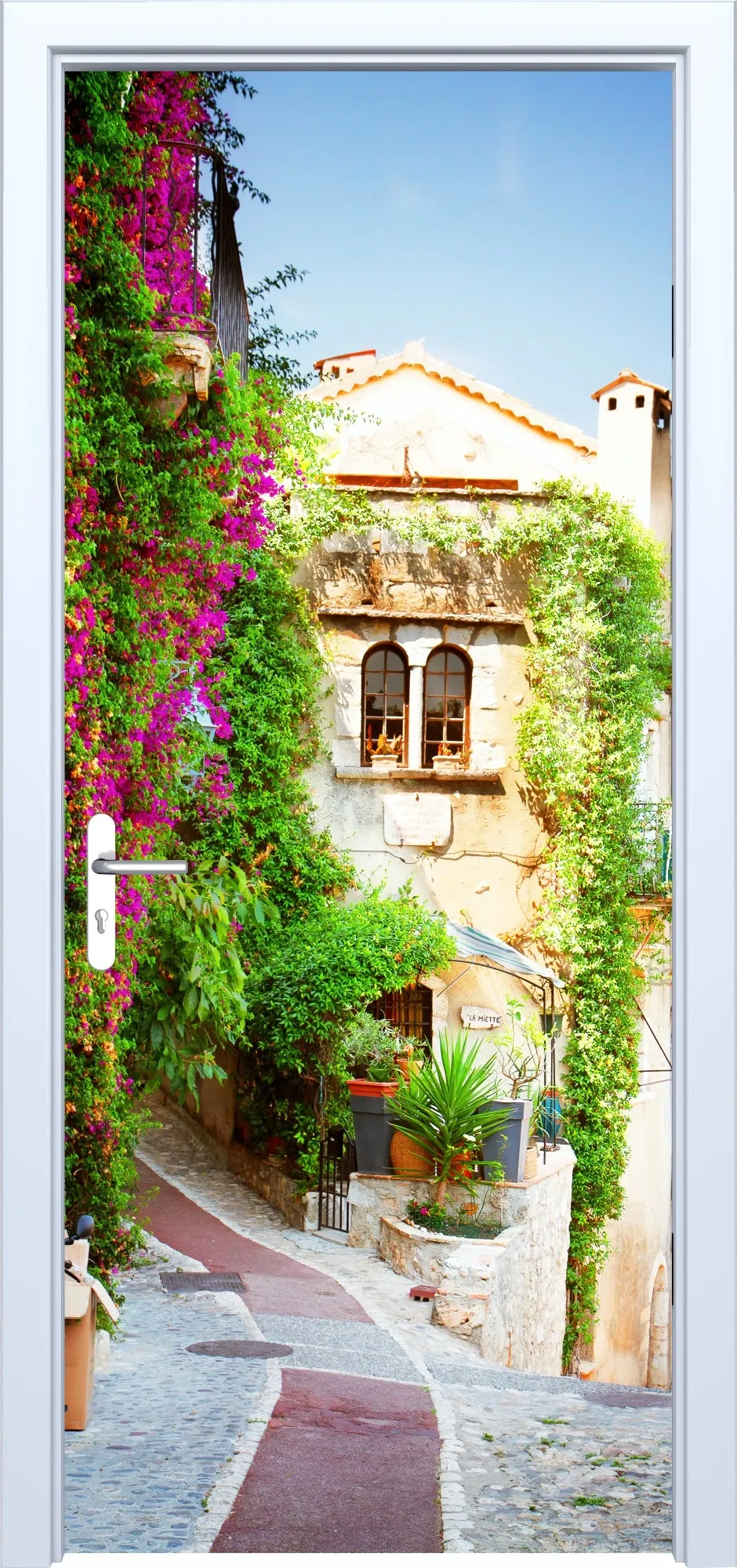 Fototapeta na drzwi uliczka 872