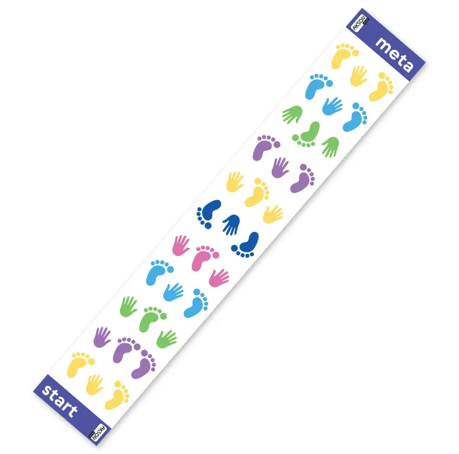 Mata Animacyjna Skaczące Stópki MEGA 50x300 cm